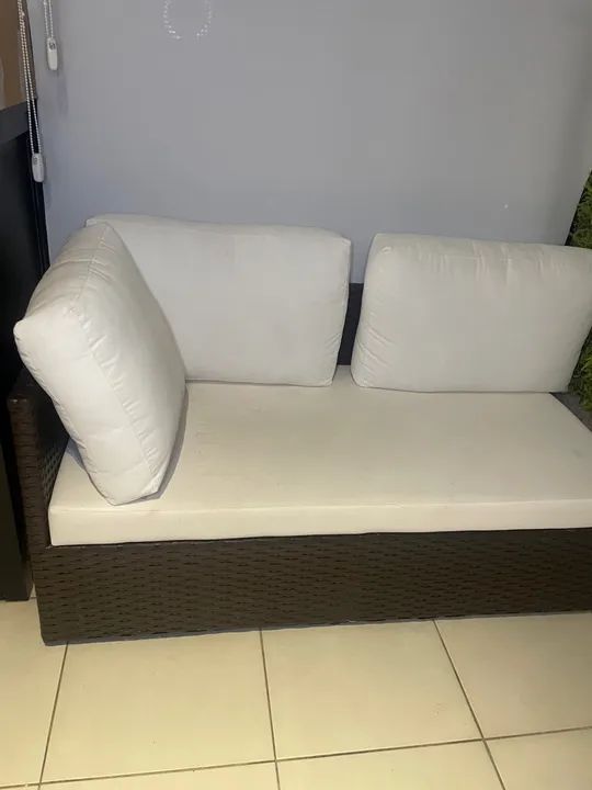 Sofá de Canto em Rattan  - Foto 2