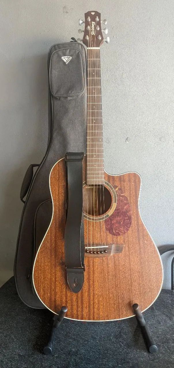 Violão Acústico Strinberg DD1C MGS - Foto 3