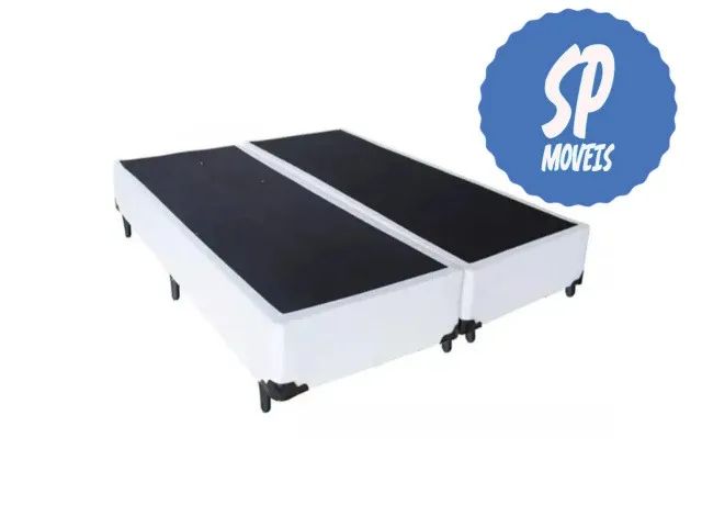 Base Box Casal Bipartido - Praticidade e Estilo
