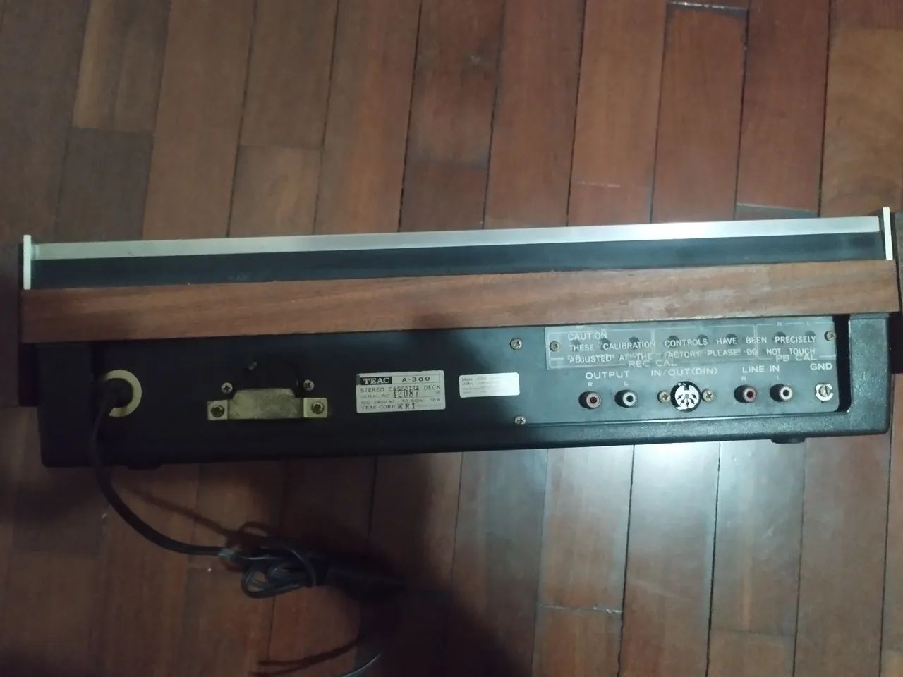 Toca Fitas Cassete TEAC A-360 - Foto 3
