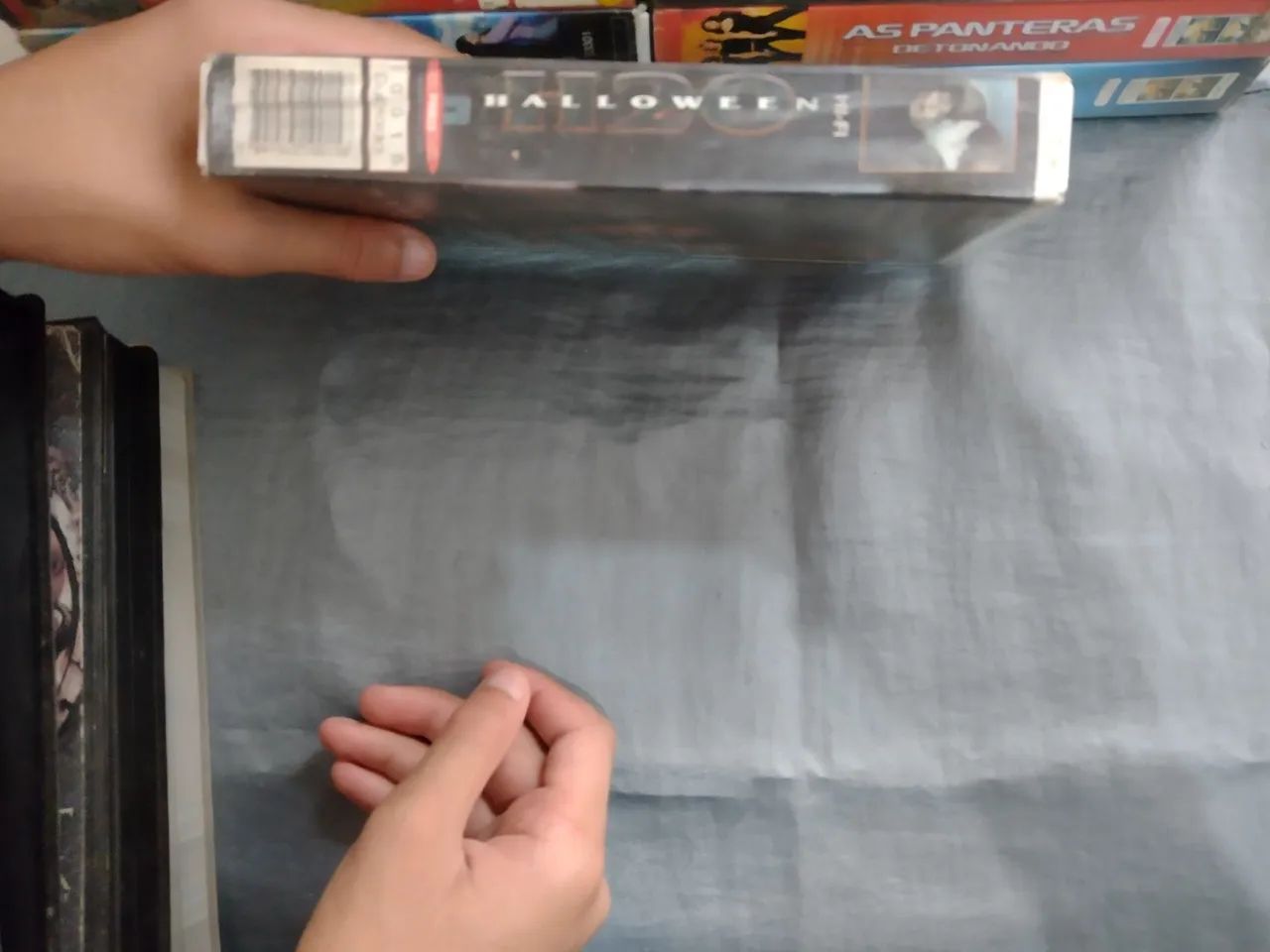 Vhs fita de vídeo Halloween H20 dublado - Foto 3