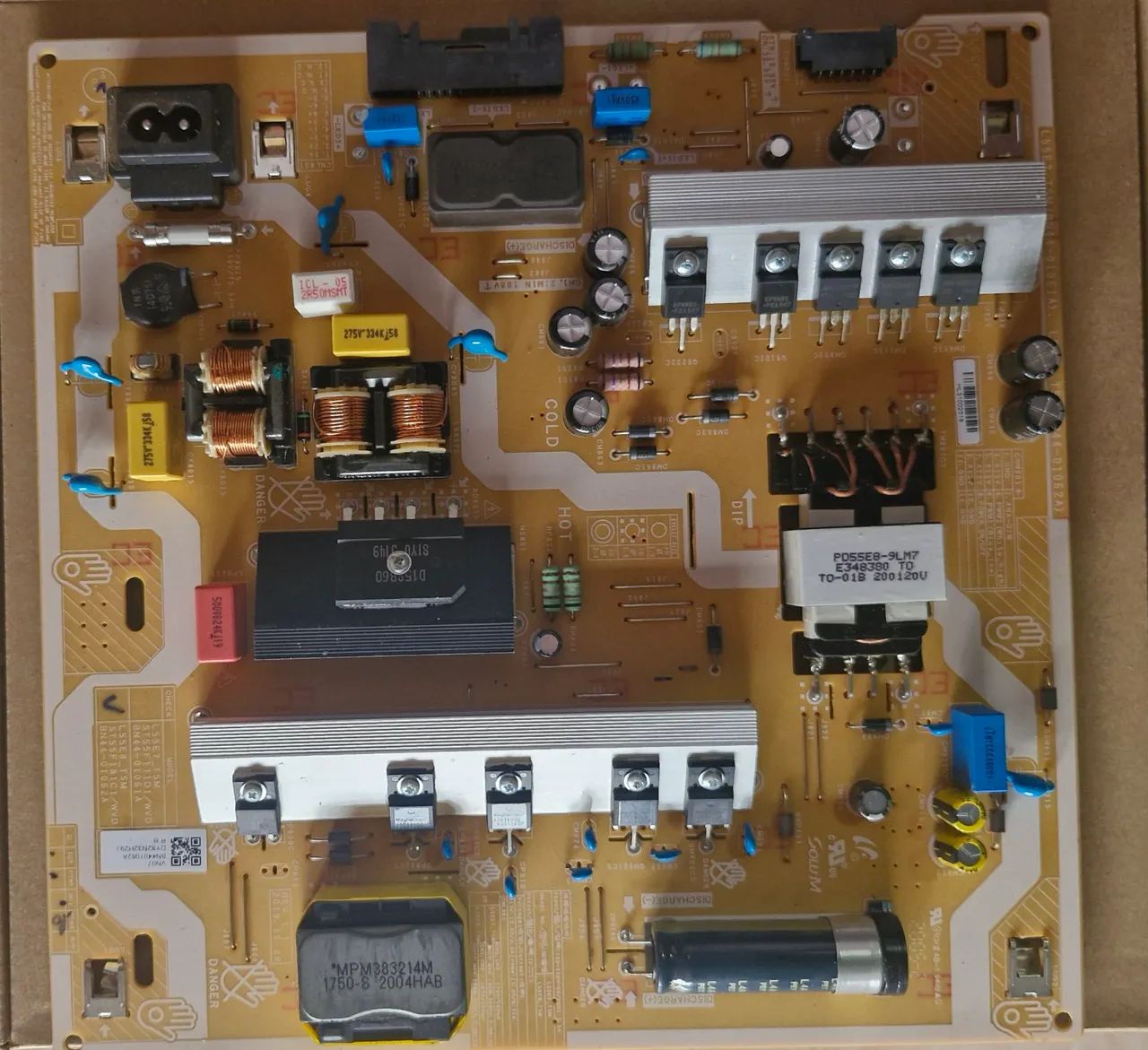 Placa Fonte TV Samsung Mod: QN55Q70TAG