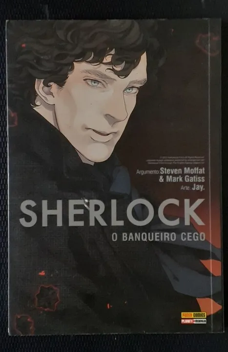Mangá Sherlock - O Banqueiro Cego (Vol. 02)