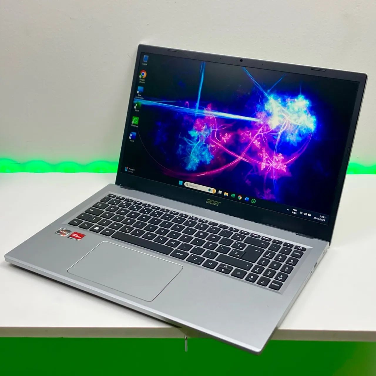 Notebook ACER ASPIRE - Ryzen 5 | SSD 256gb | 8gb RAM | Para qualquer tarefa - Foto 3