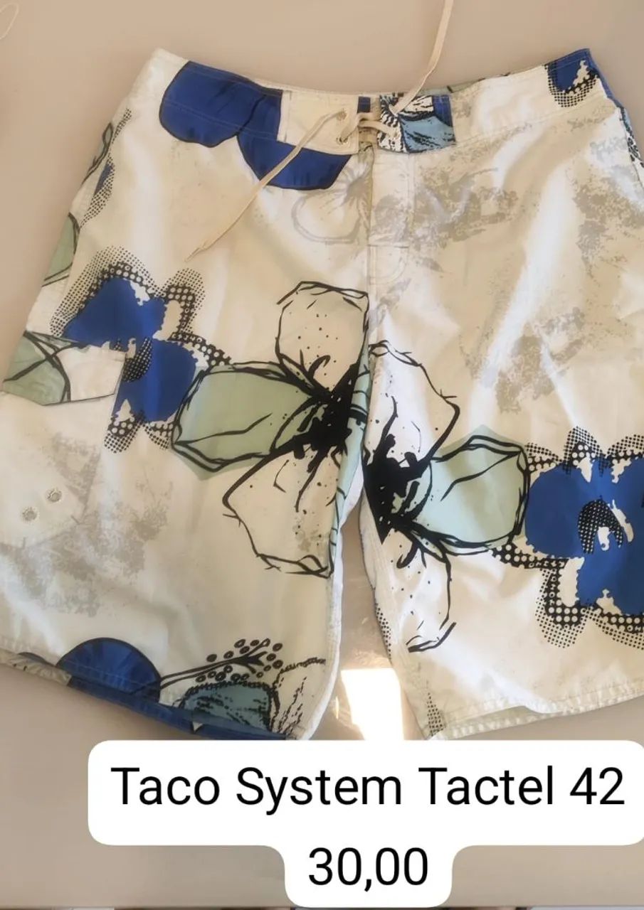 Roupa Masculina Camisa M e Short 42 - Foto 3
