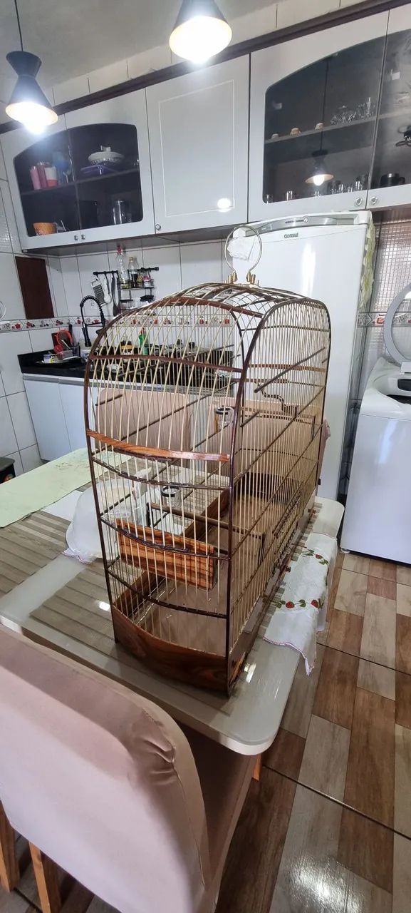 Gaiola de luxo número 9 malha fina 