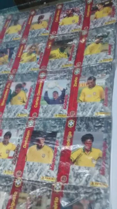 Futcards Coca Cola 1997 jogadores de futebol  - Foto 3