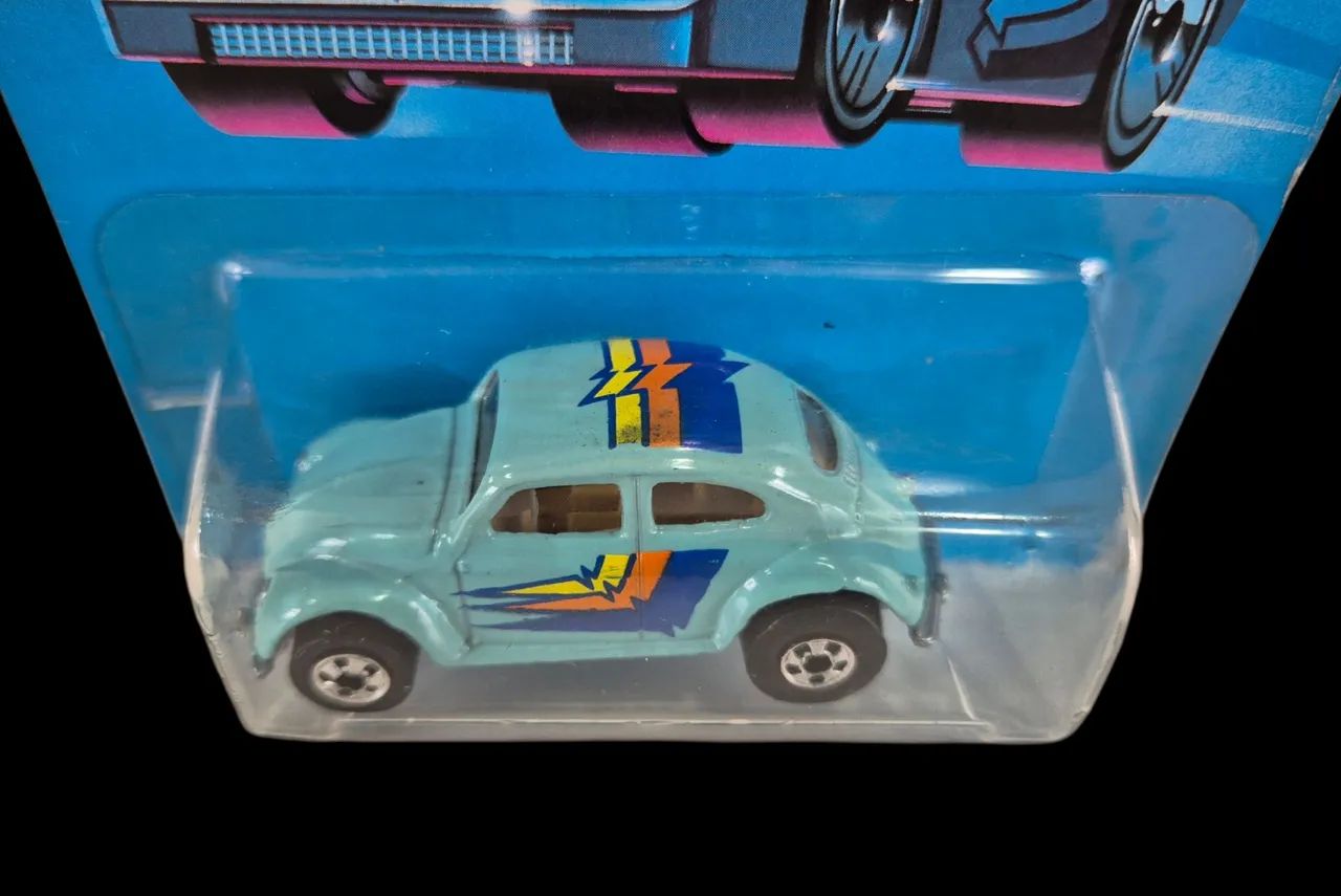 Hot Wheels Raro Speed Fleet VW Beetle VW Bug 1989 - Foto 3