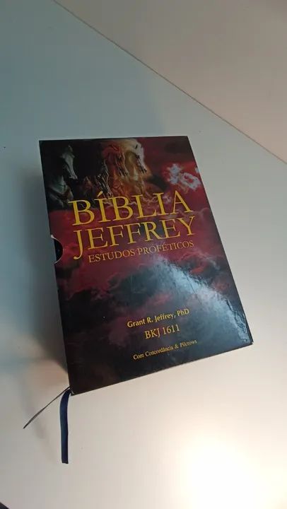 Bíblia Jeffrey - Estudos Proféticos | BKJ 1611 | Azul / Prata - Foto 3