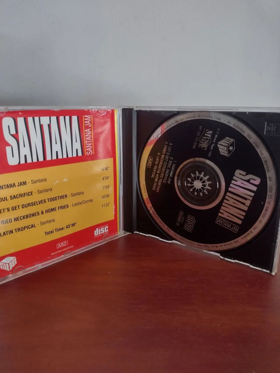 CD Santana Jam - Soul Sacrifice - Foto 2