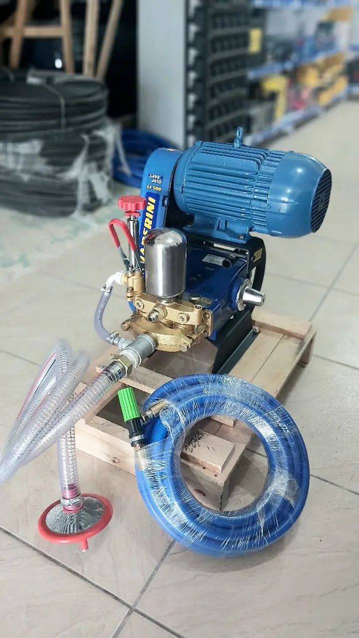 Lavadora Industrial Lava Jato Lj500 500libras 5hp Trifásico Chiaperini (Nova)