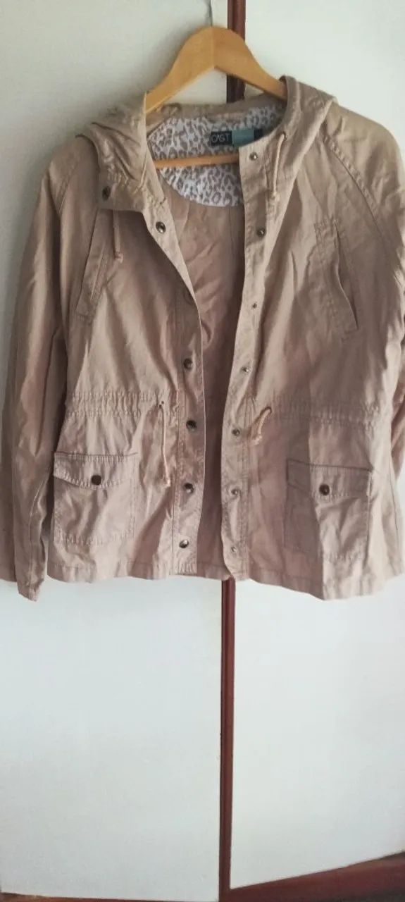 Blusa com capuz,tipo parca - Foto 5