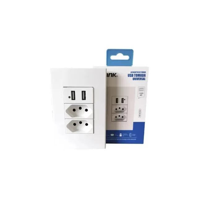 Interruptor de Tomada Universal Soyan A8-202C - Foto 2