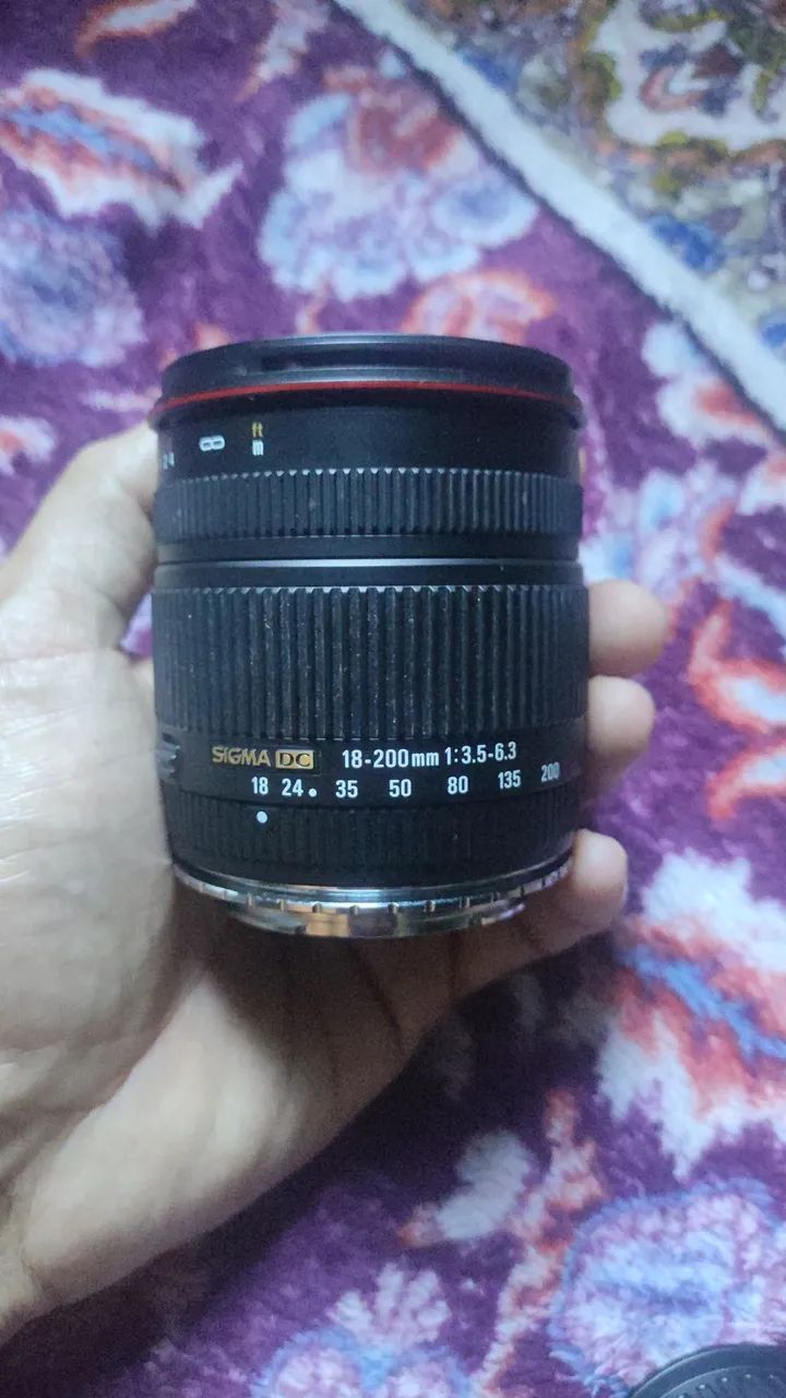 Lente Sigma 18-200mm f/3.5-6.3 DC OS para Câmera DSLR - Foto 2