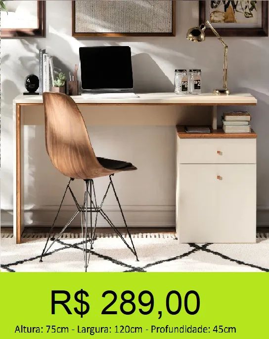 Escrivaninha Para escritório Moderna