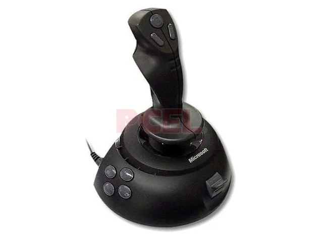 Joystickl Microsoft Sidewinder USB - Flight Simulator IL2 War Thunder XPlane