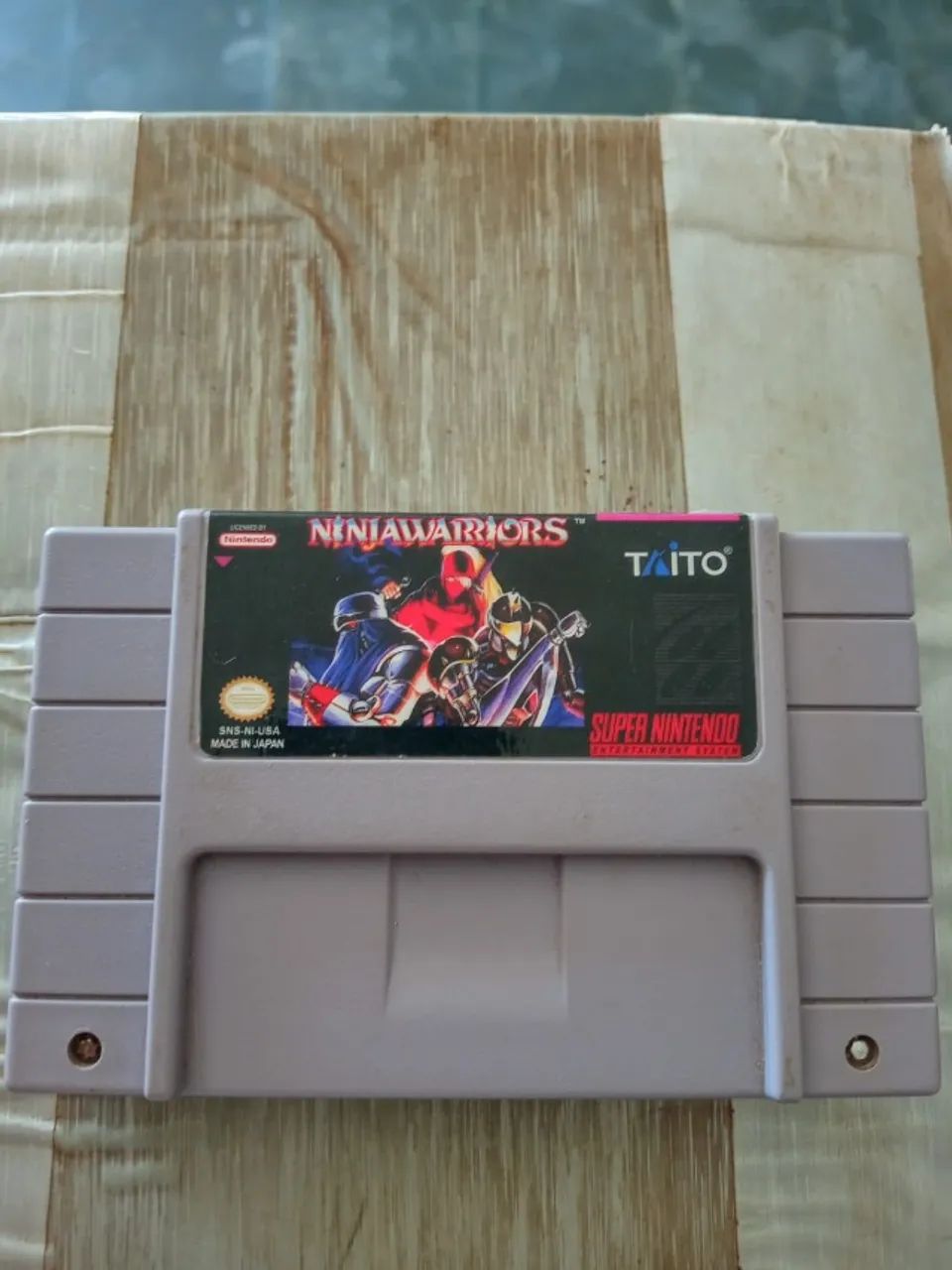 Ninja Warriors Snes The Ninja Saviors Return Of The Warriors – - Main Image
