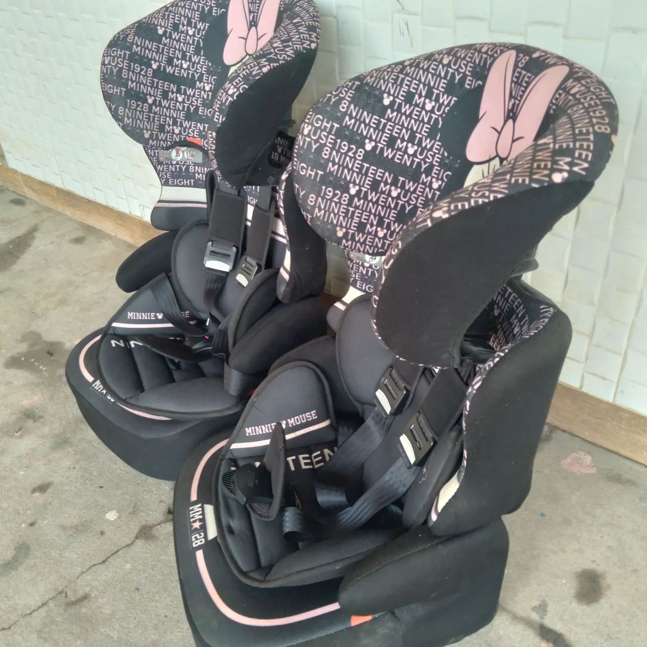 Cadeiras de Carro para Bebê Minnie - Usadas - Foto 2