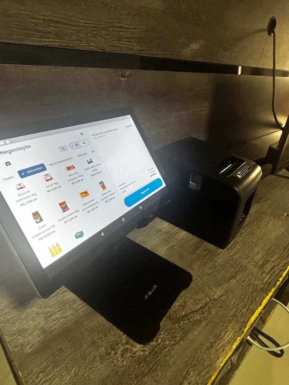 Kit completo PDV Touch com impressora térmica e tablet - Foto 3