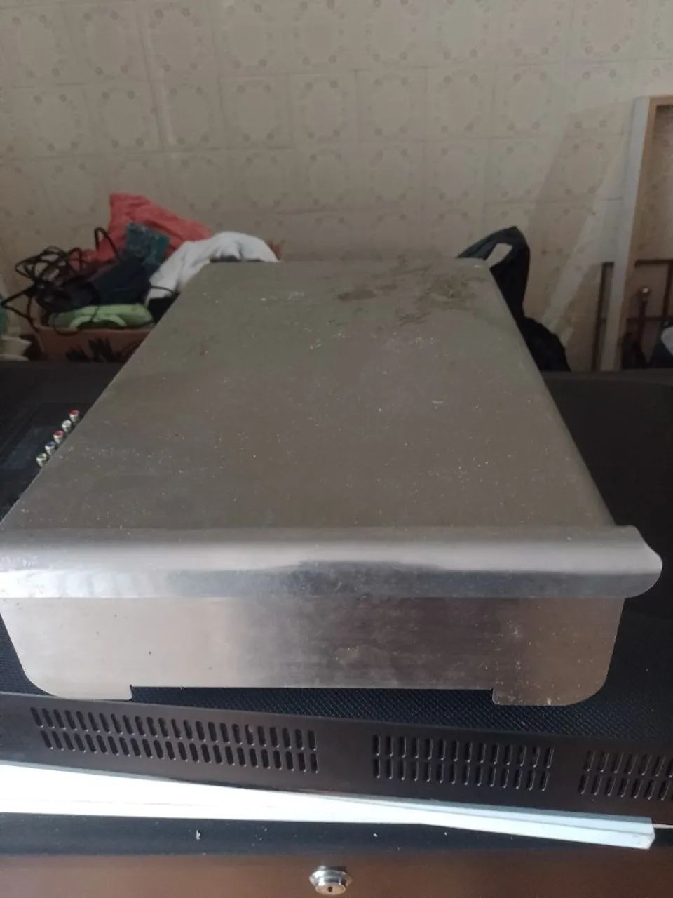 Gaveta para dispensar borra de cafe