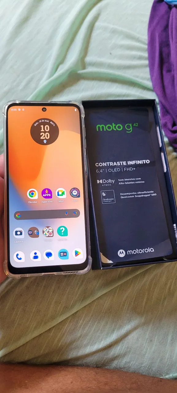 Motorola G42 128GB leia 