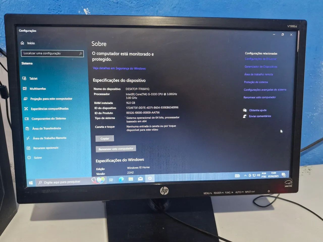 Computador gamer  Intel Core i5 3330 16GB RAM