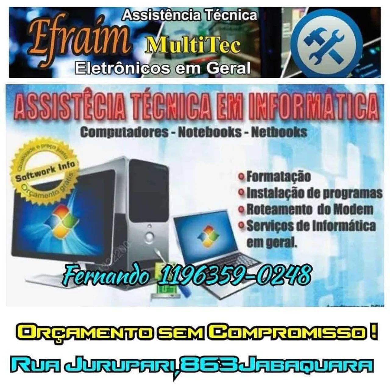 Assistência técnica de informática
