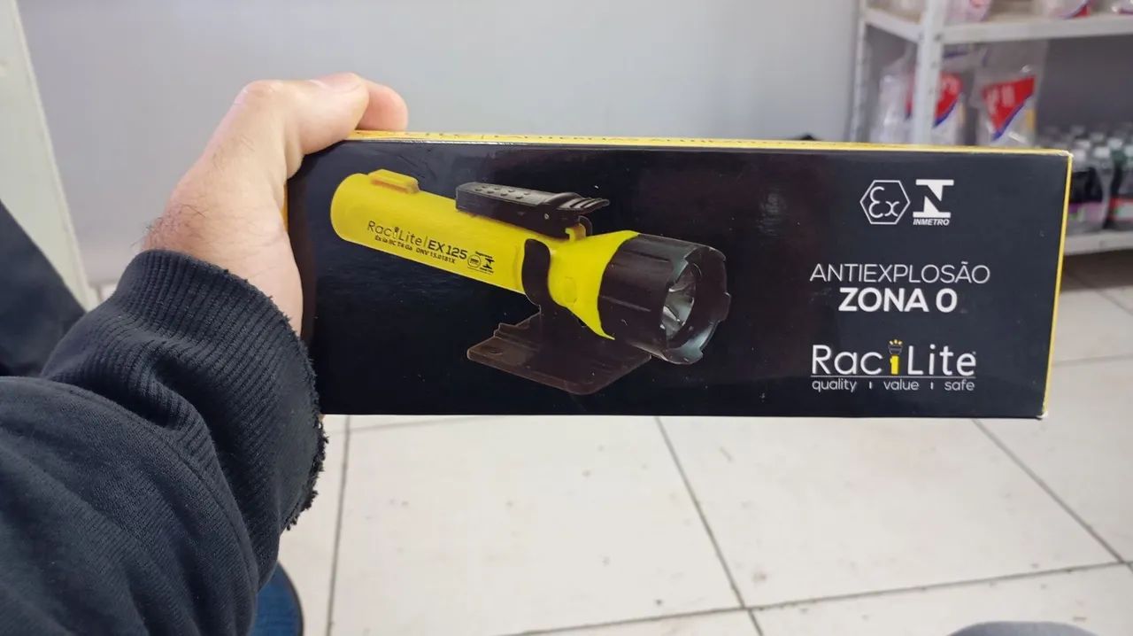 Lanterna Antiexplosão Raci Lite EX125 - Zona 0