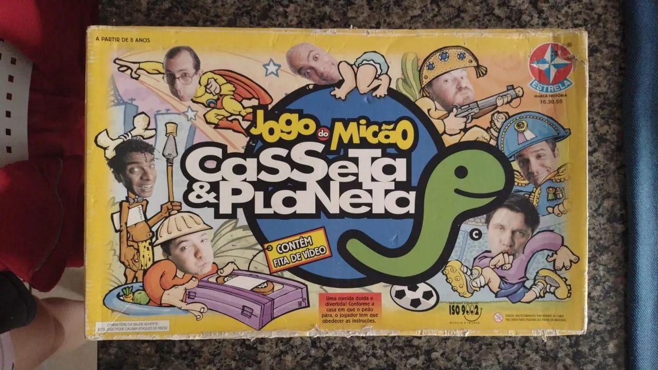 Jogo de Tabuleiro Casseta & Planeta - Original