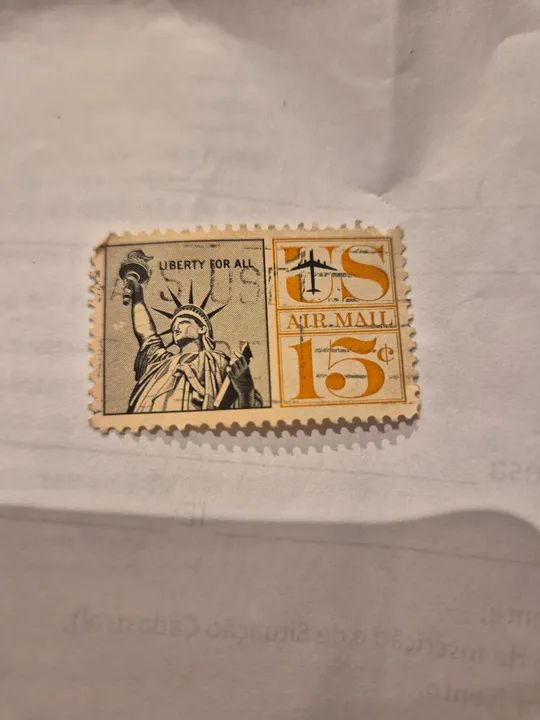 Selo dos Estados Unidos com a Estátua da Liberdade