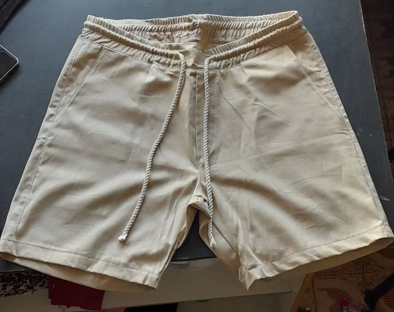 Bermudas de tecido brim (sarja) Tamanho P,M,G - Foto 2