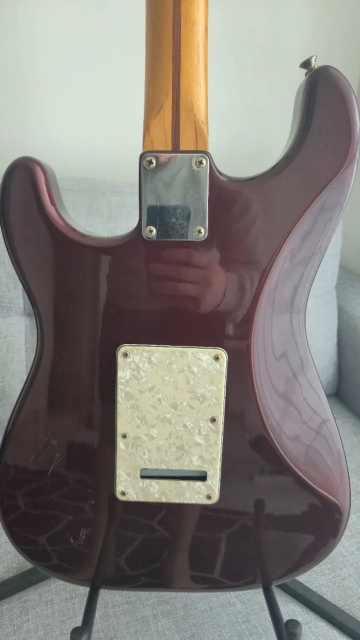 Guitarra Fender Stratocaster Mexicana 2003 - Instrumentos musicais