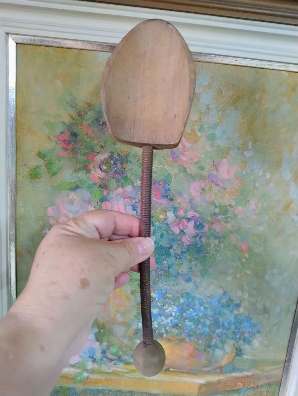 Esticador de sapato antigo 