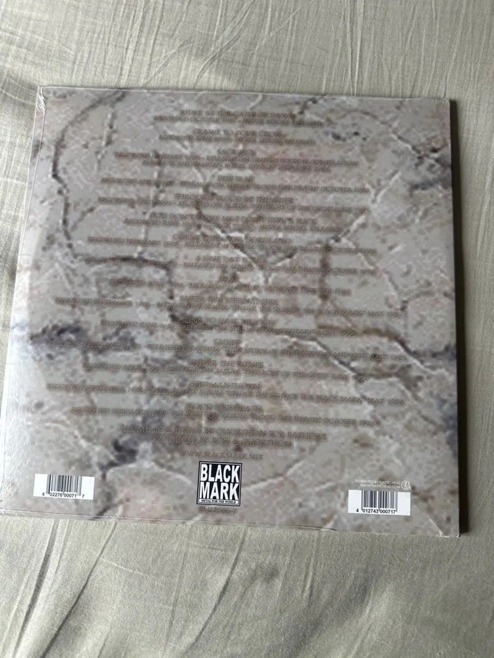 Lp Bathory Jubileum 1 duplo importado  - Foto 2
