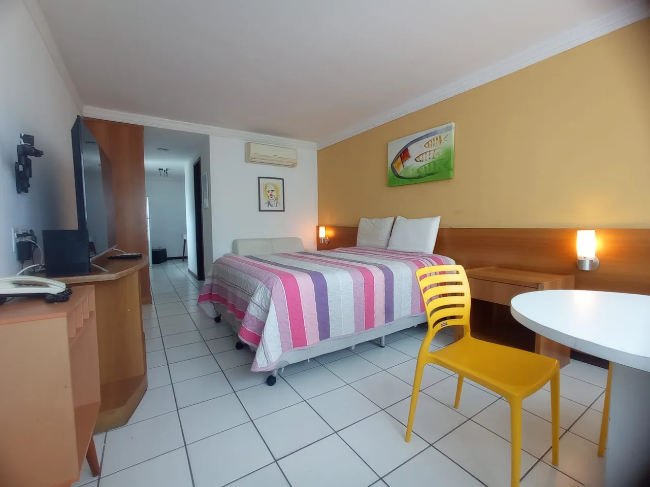 Flat MOBILIADO em Ponta Negra - Natal - RN