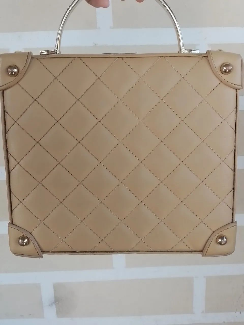 Bolsa Carmen Steffens Bege - Foto 2