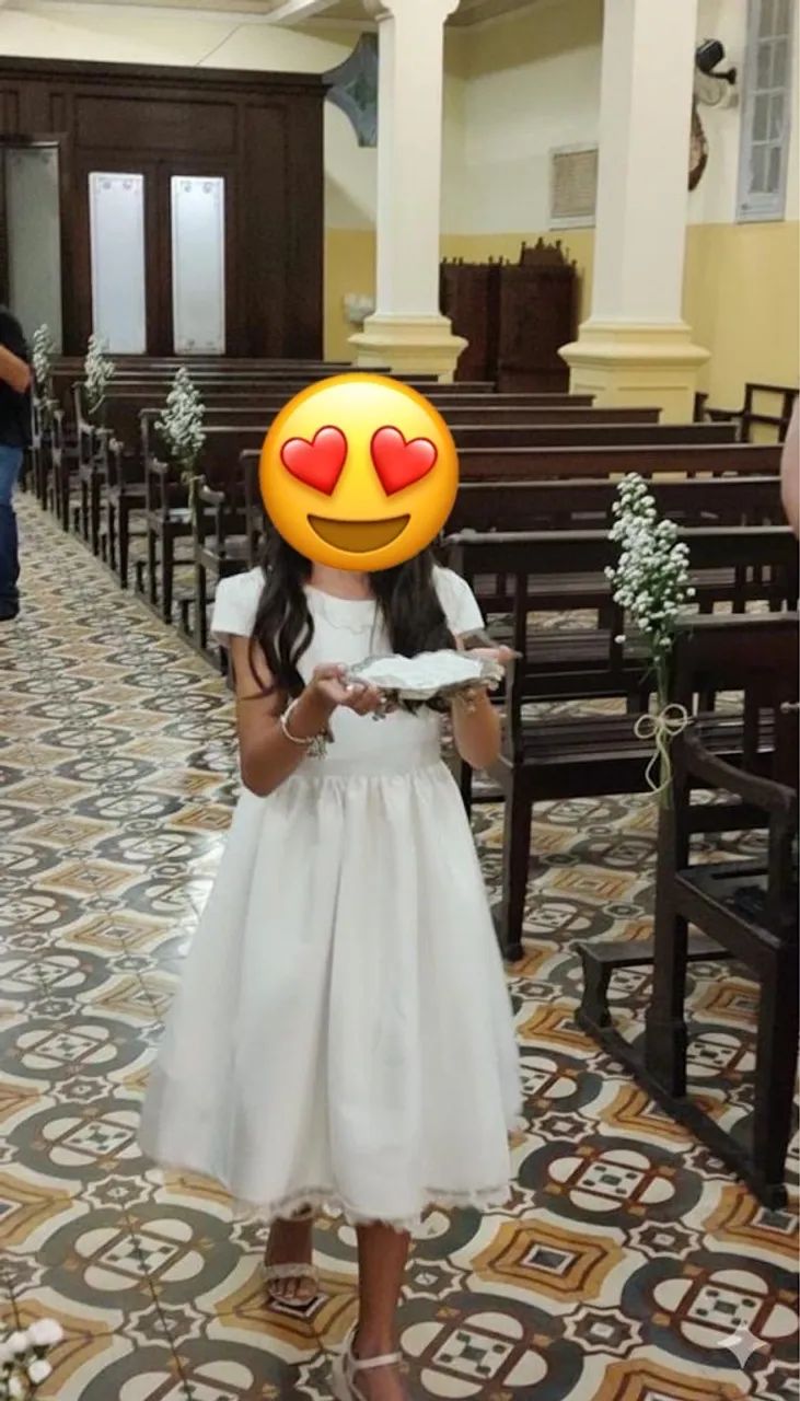 Vestido daminha 