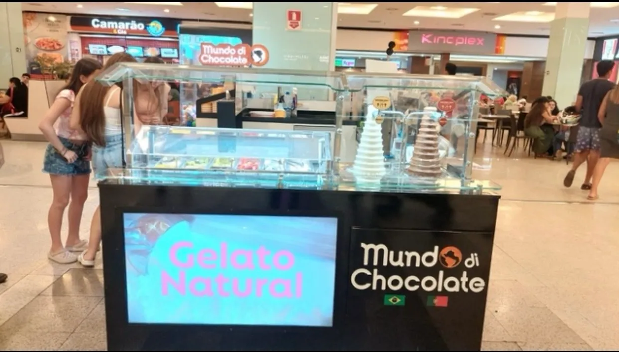 Quiosque de fondue de chocolate - Mundo di Chocolate