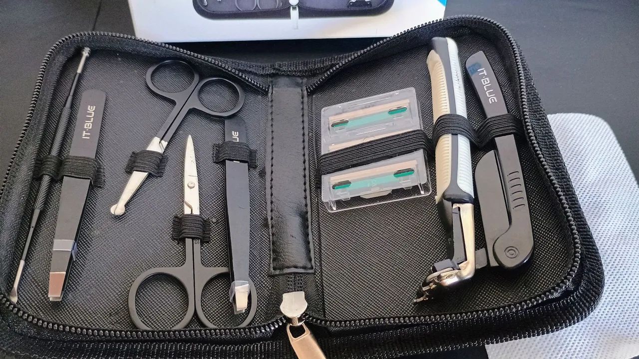 Kit Design de Sobrancelha IT-BLUE com 10 Peças/ PREÇO IMBATÍVEL  - Foto 2