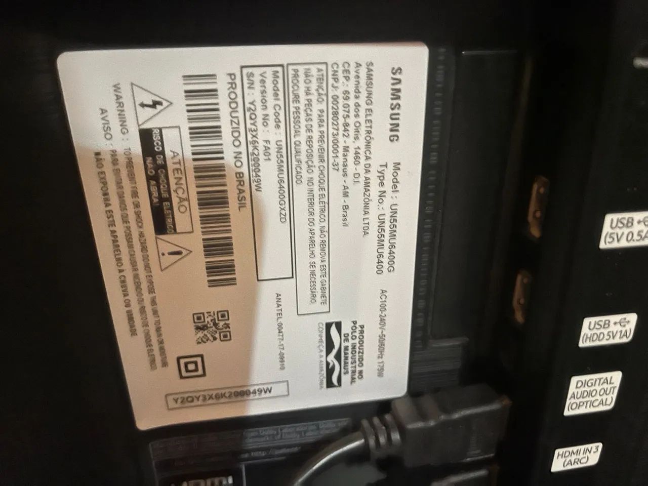 TV Samsung Smart 4K - UHD - 55 polegadass - Foto 5