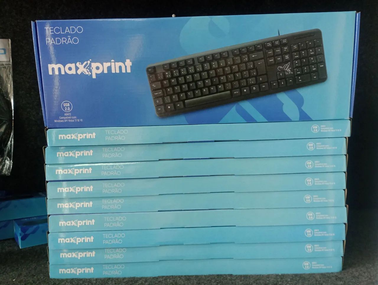 Teclado e Mouse Novos