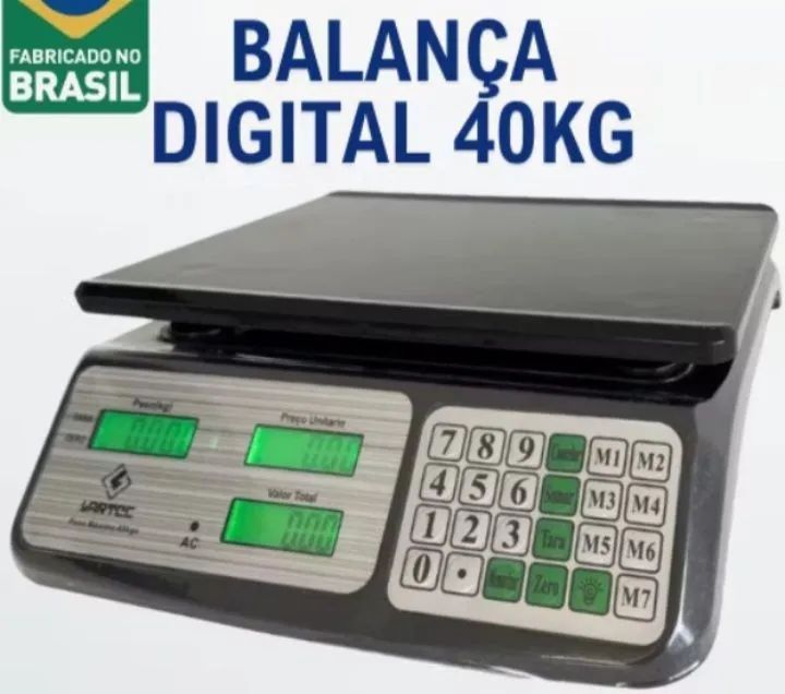 Balança Digital 40 kilos, Nova