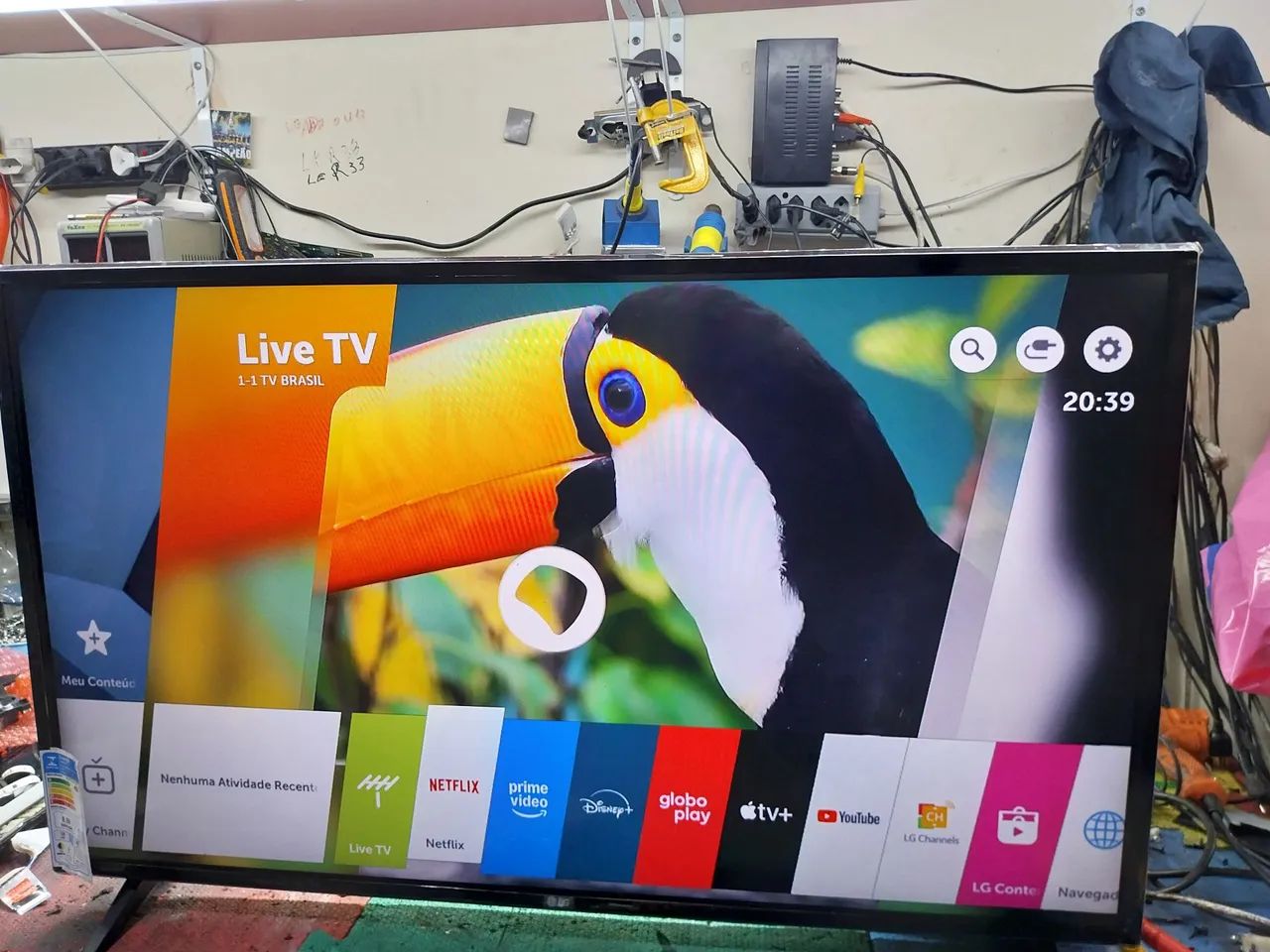 液晶テレビ 43インチ 4K Wifi YouTube Netflix スマート Tv 43 lg smart Wi-Fi YouTube Netflix - TVs - Mooca, São Paulo