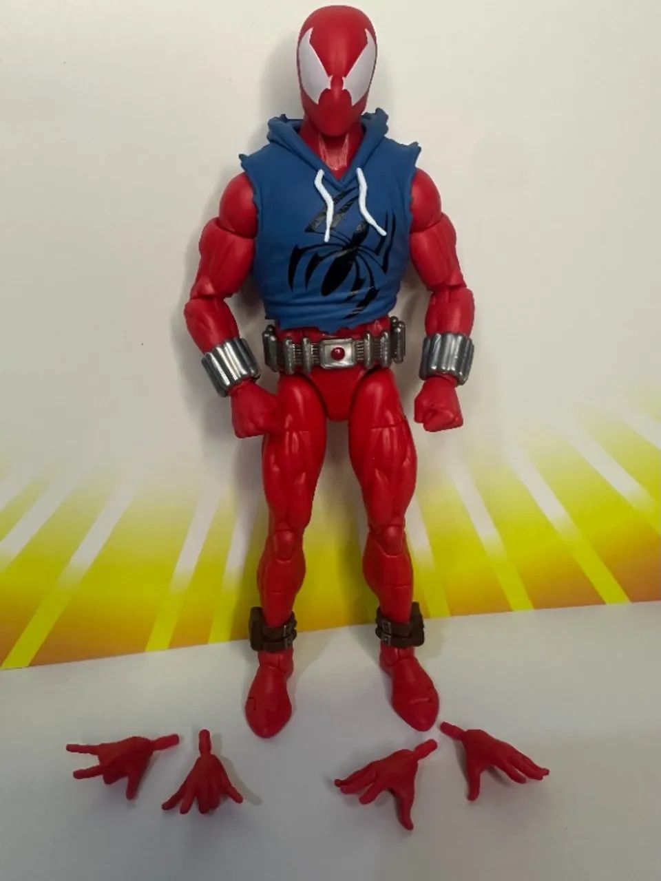 Marvel Legends Spiderman/Homem Aranha Scarlet Spider