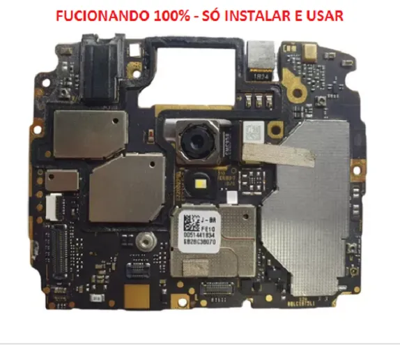 Placa Mãe Moto E5 Xt1944 Com Cameras 32gb-só Instalar E Usar