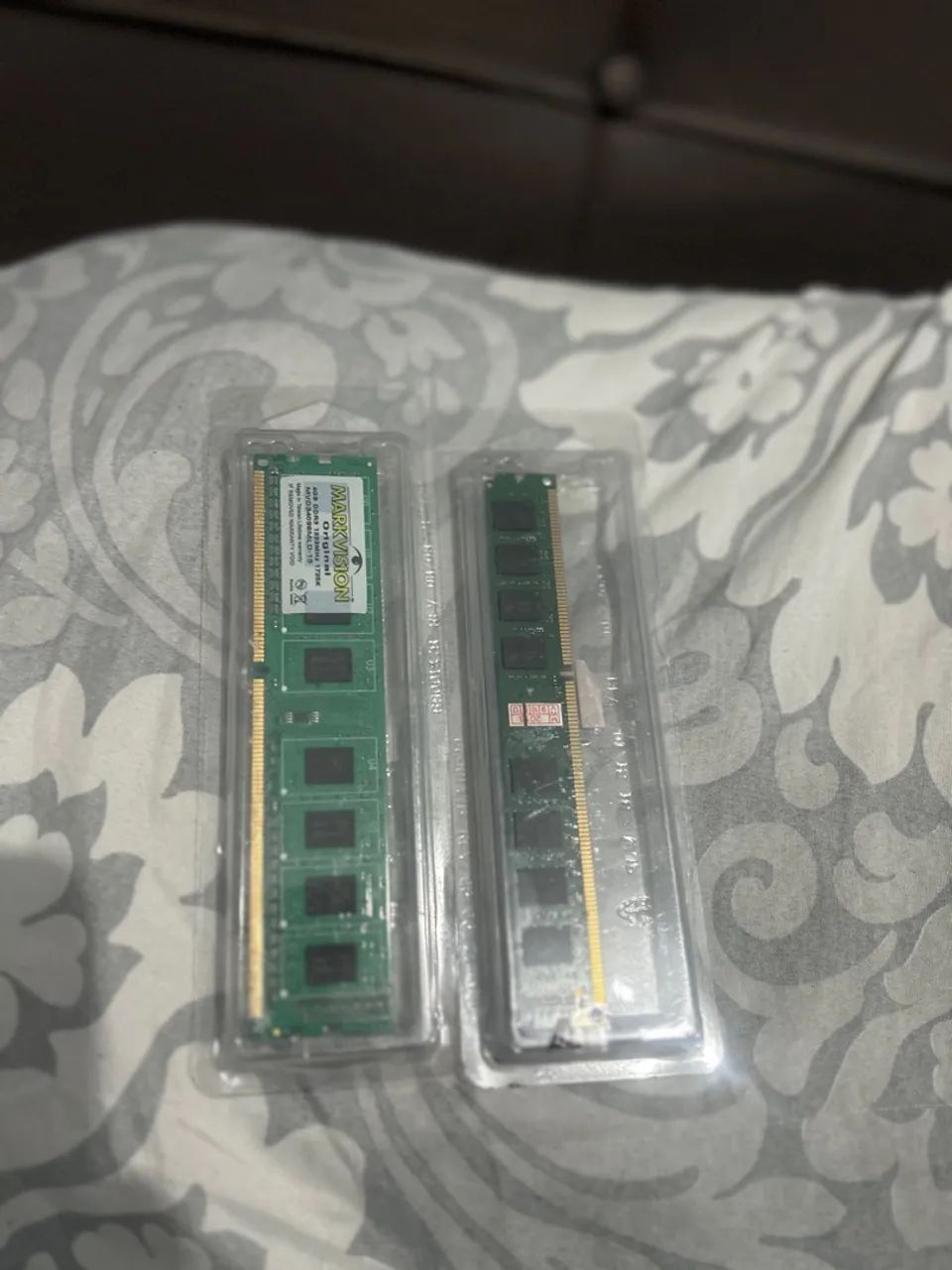 2 memórias ram 4GB ddr3 Markvision - Foto 2