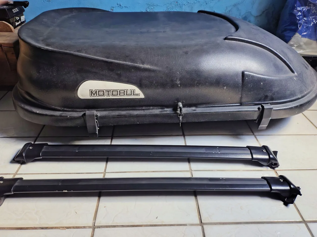 Bagageiro de teto Motobul + Barras