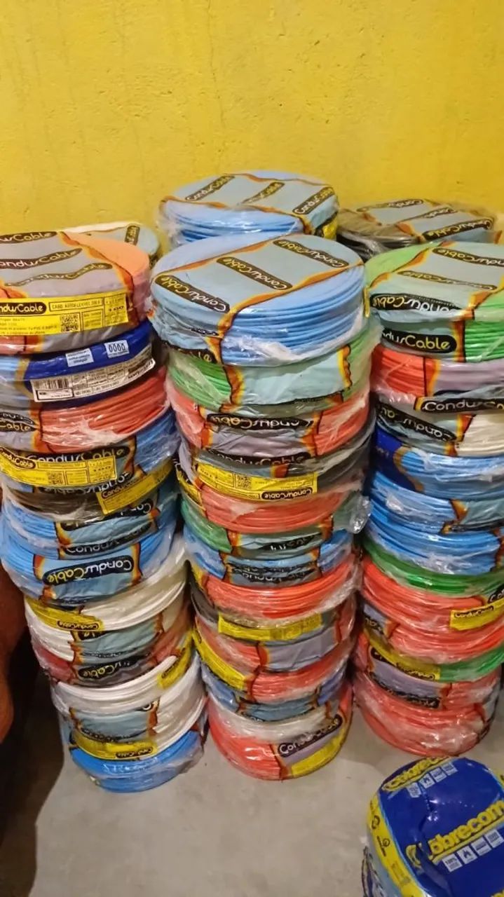 Fios e Cabos Elétricos - Diversas Cores - Foto 4