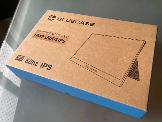 Monitor Bluecase portátil 15.6 pol Full HD BMP156D1IPS - Foto 5