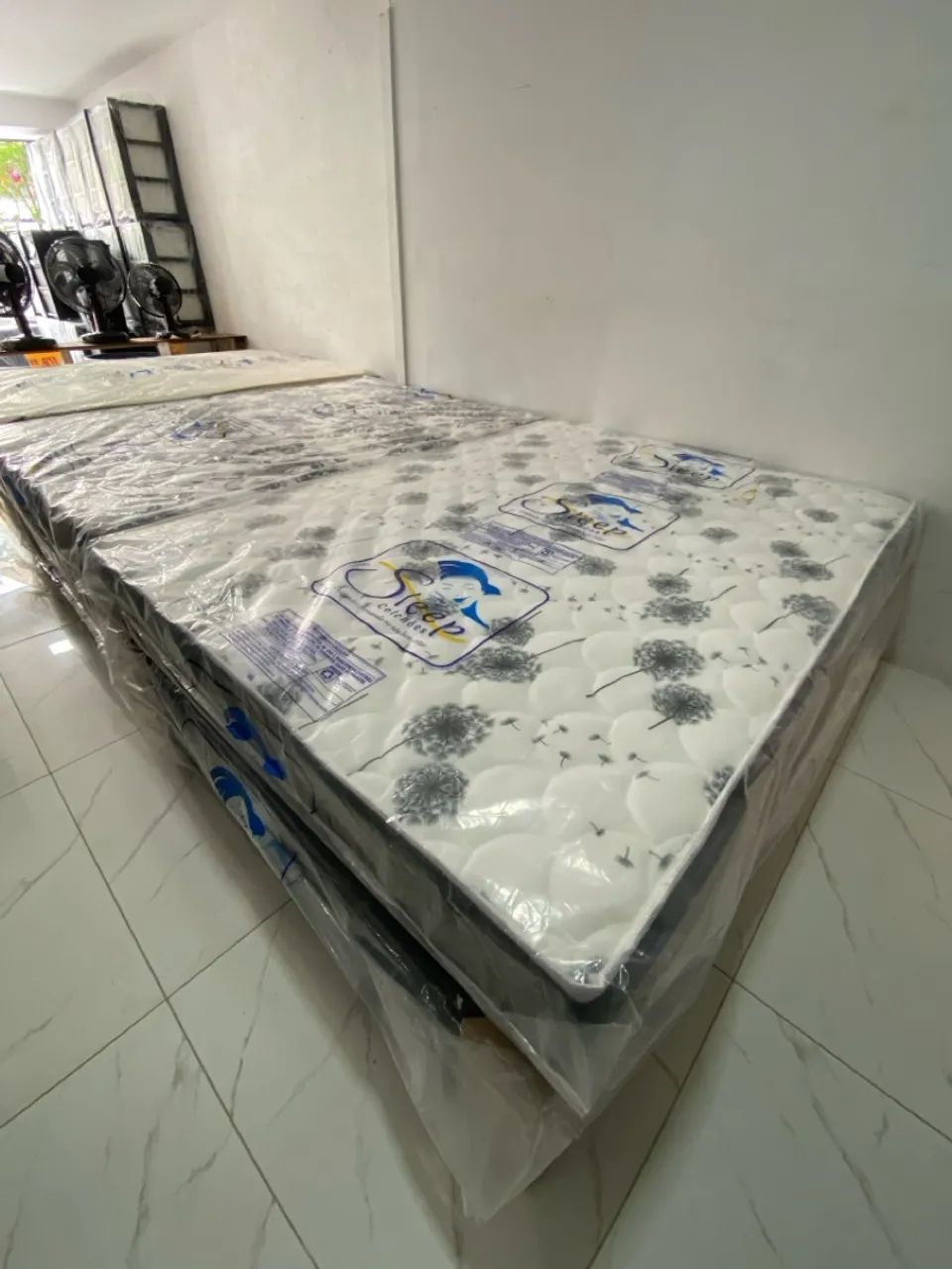 Cama Casal Padrão (Base + Colchão)  - Foto 2